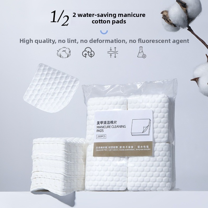 Nail Art Remover - 200/400pc Disposable Lint‑Free Nail Polish Remover
