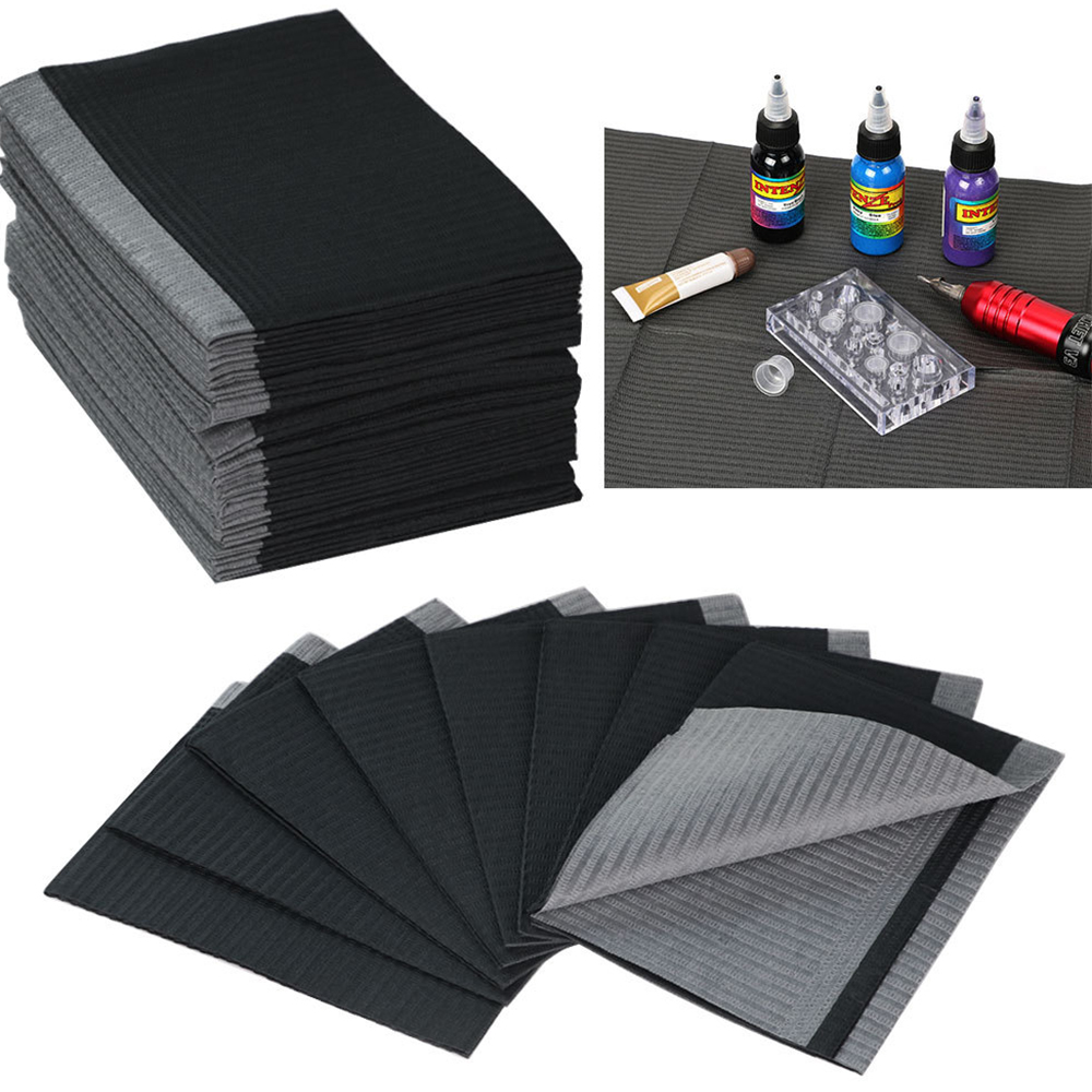 Nail Art Ombre - 20/50pcs Tattoo Clean Pad Mat Waterproof