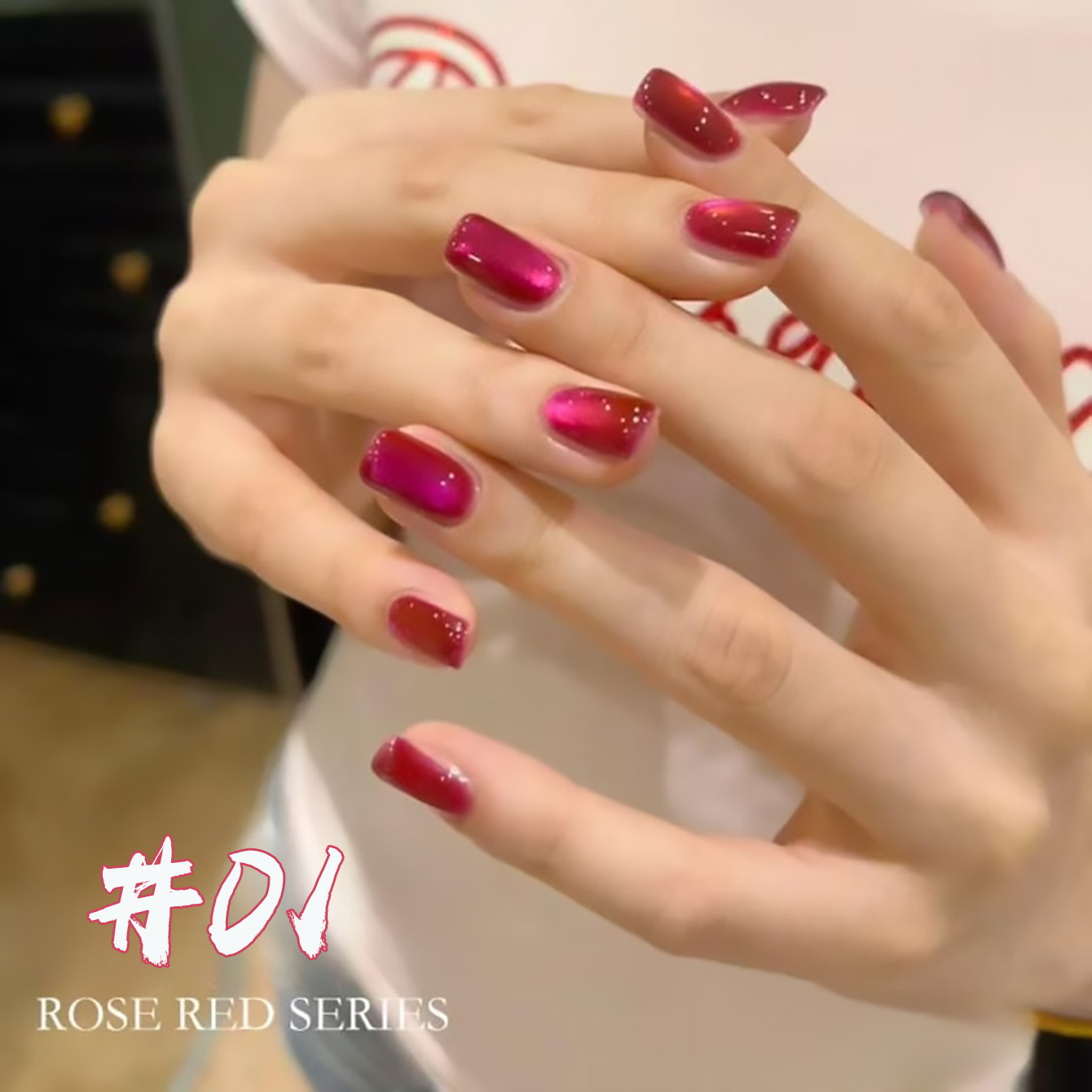 Nail Art Strawberry - WS 1Pcs 2026 New Strawberry Gummy