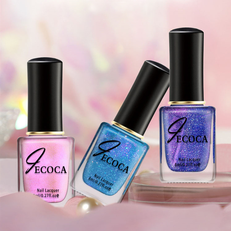 Laser Glitter Nail Polish Rain - Nail Art Rainbow review and price