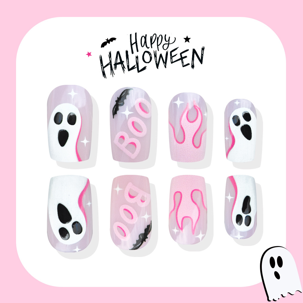 24Pcs Halloween Press On Nails - Nail Art Jelly review and price