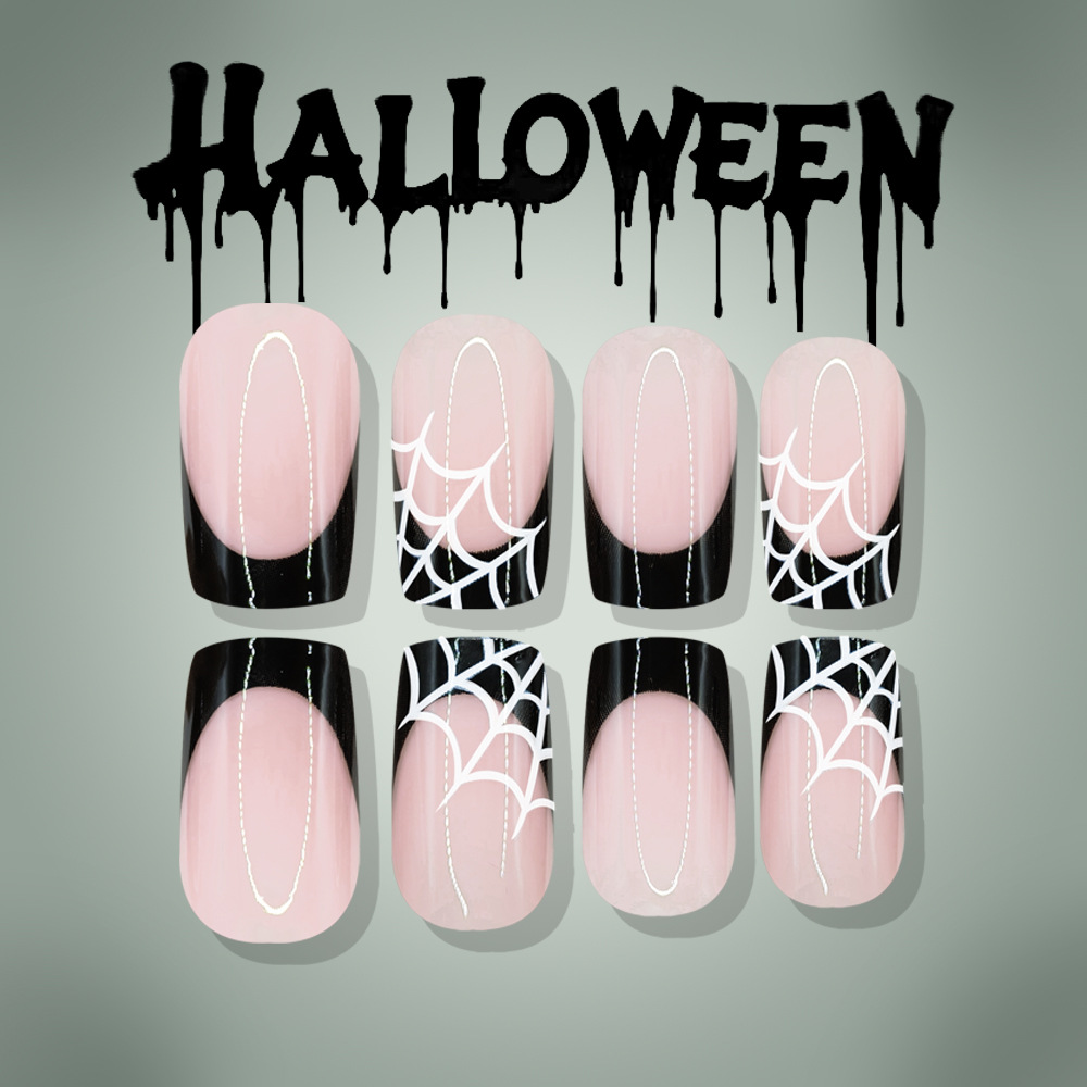 24Pcs Halloween Press On Nails - Nail Art Jelly review and price
