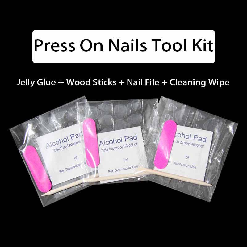 1 Set Nail Adhesive Tabs Jelly - Nail Art Jelly review and price