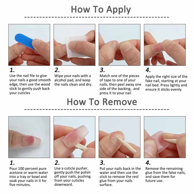 1 Set Nail Adhesive Tabs Jelly - Nail Art Jelly review and price