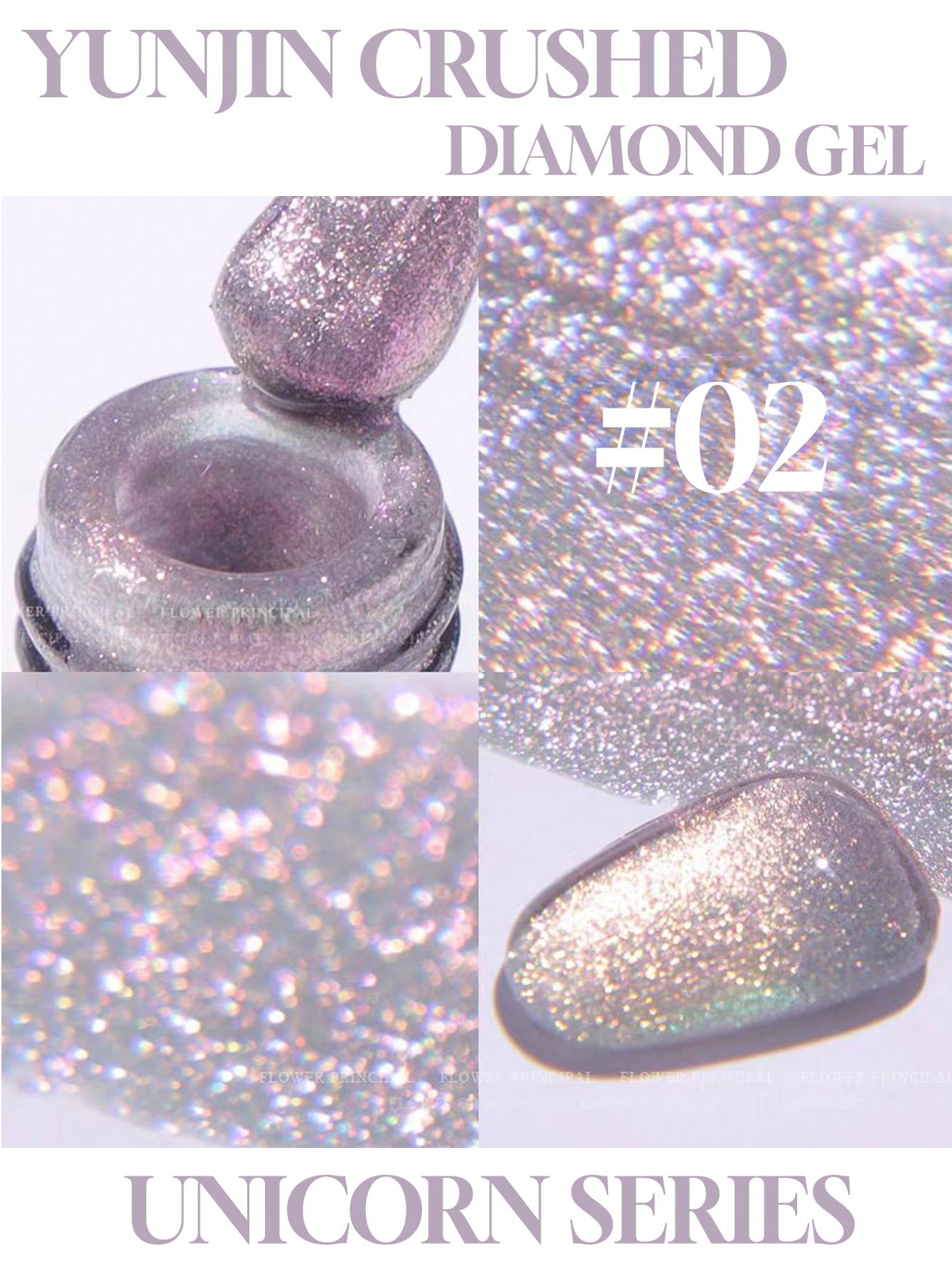 1-4Pcs 15ml 4-Color Unicorn Gl - Nail Art Rainbow review and price