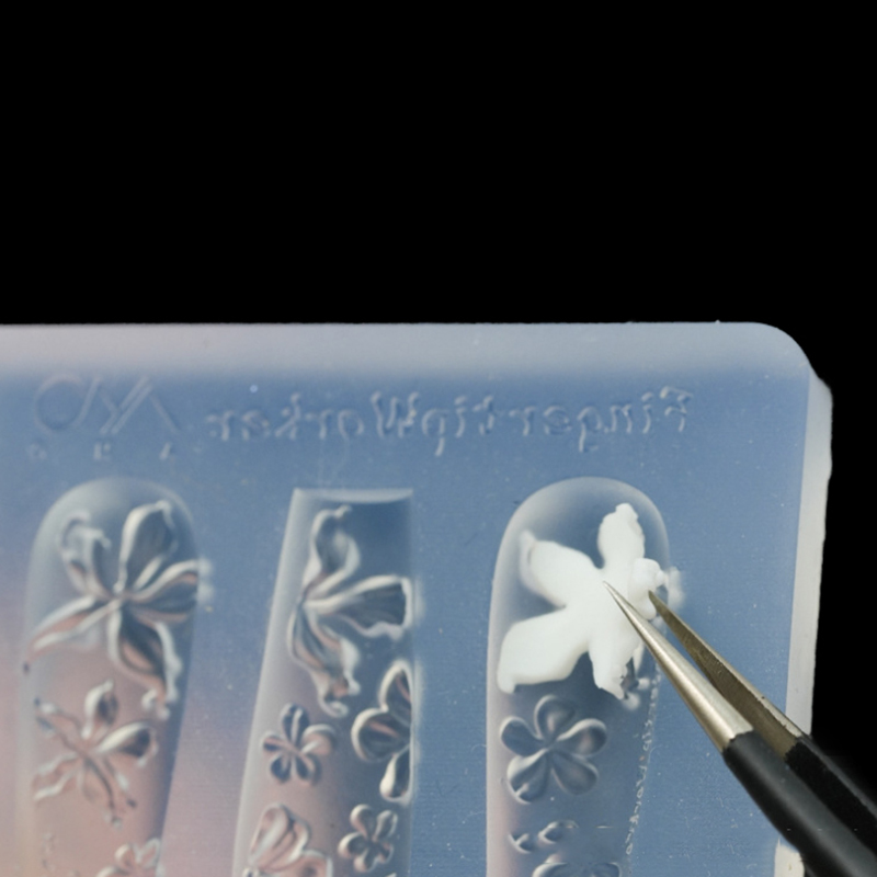 New Nail Silicone Mold Relief  - Nail Art Strawberry review and price