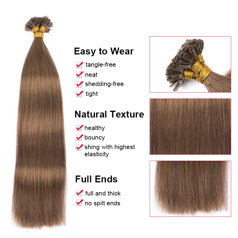 Straight Nail UTip Hair Extens - Nail Art Ombre review and price