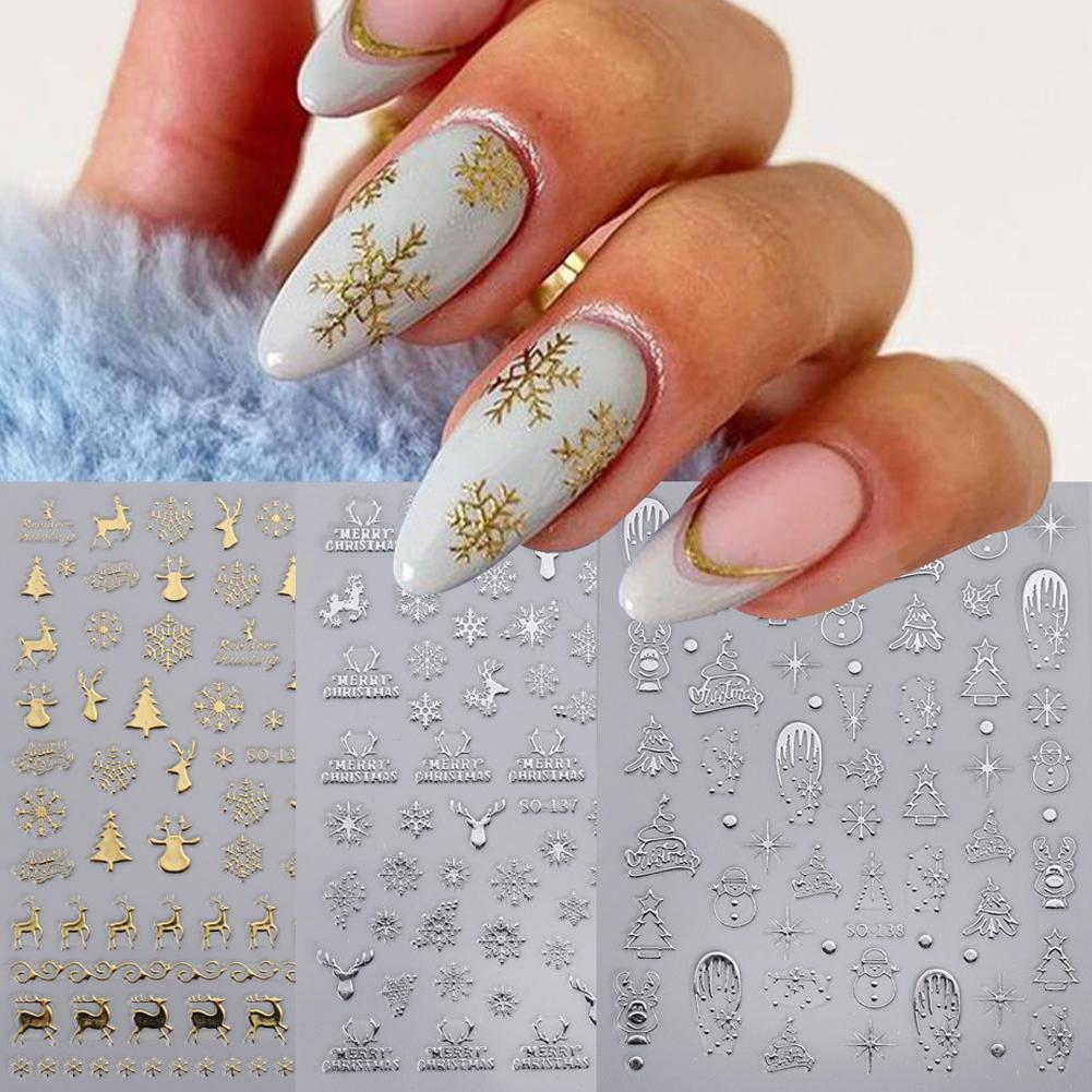 Christmas Nail Art Stickers Na - Nail Art Xmas Design review and price