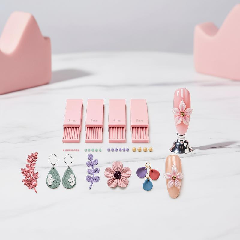 Nail Art Bead Roller 4PCS Set  - Nail Art Jelly review and price