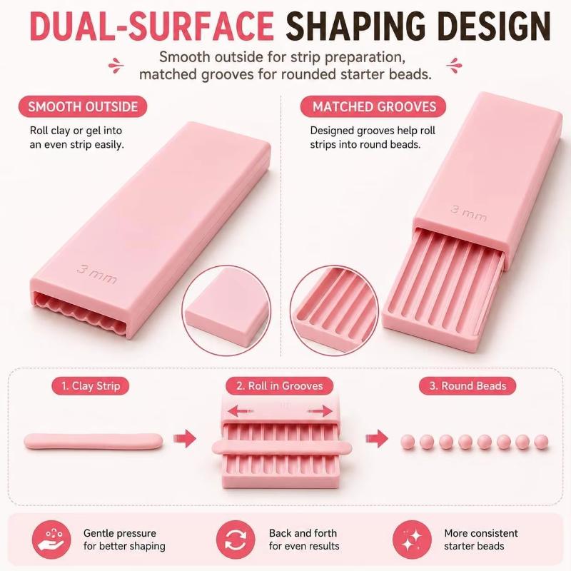 Nail Art Bead Roller 4PCS Set  - Nail Art Jelly review and price