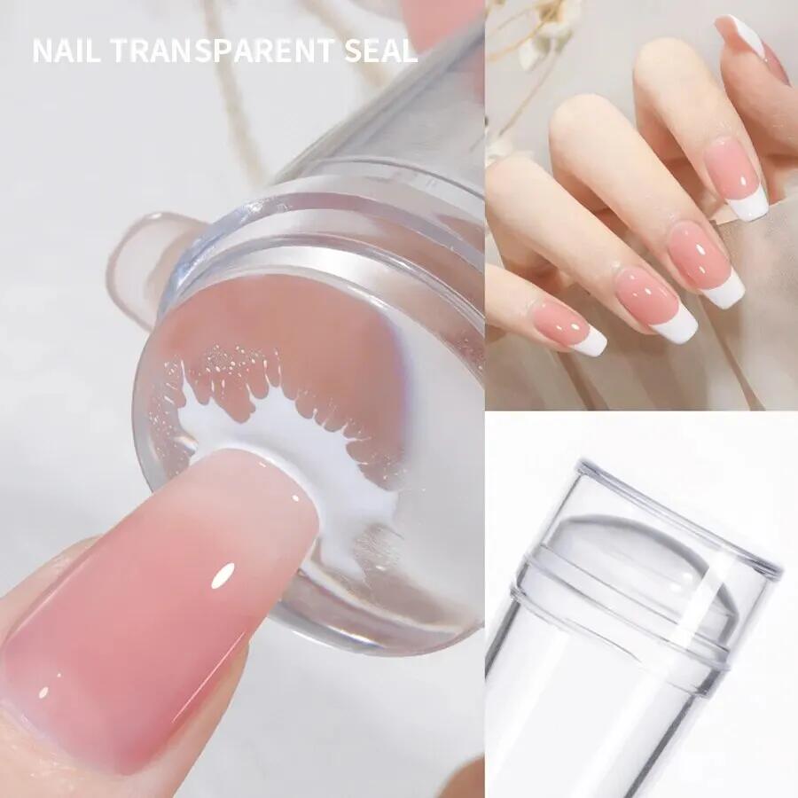 Nail Stamping Plates Pure Clea - Nail Art Jelly review and price