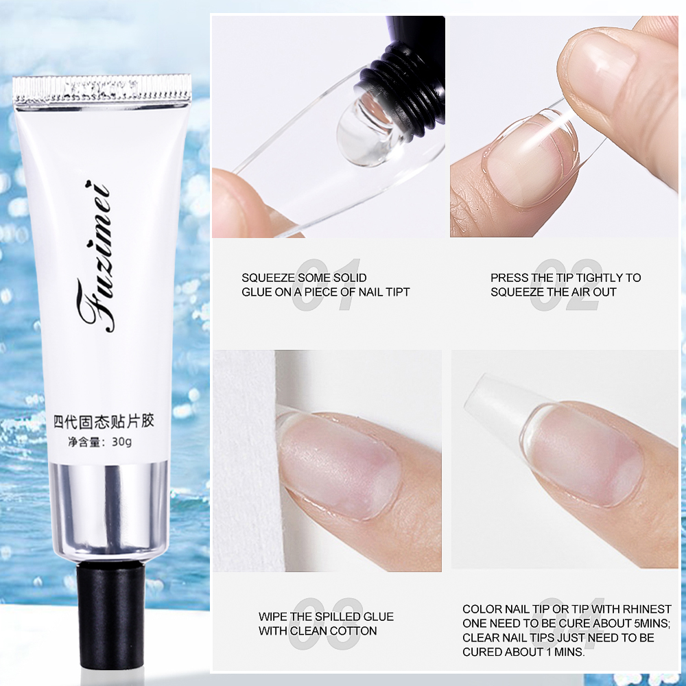 30/20/10g Solid Soft Fake Nail - Nail Art Ombre review and price