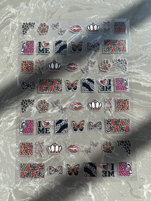 Mini Pvc Kawaii Pattern Poster - Nail Art Nail Art review and price