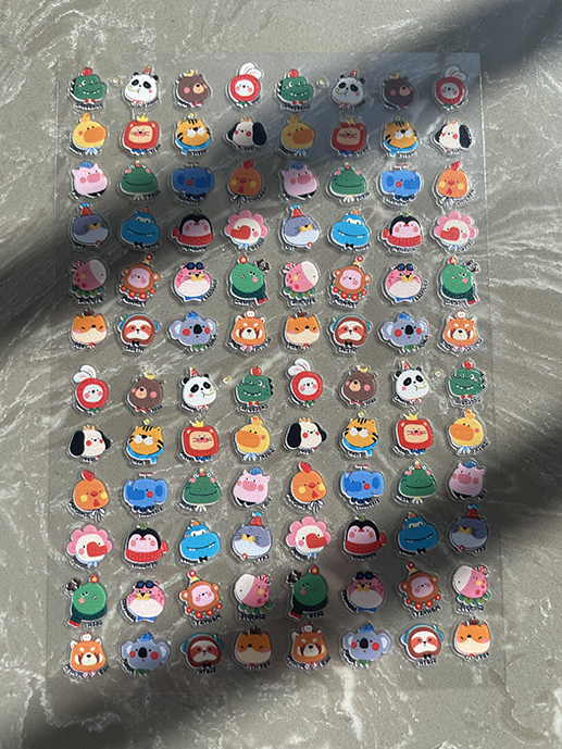 Mini Pvc Kawaii Pattern Poster - Nail Art Nail Art review and price