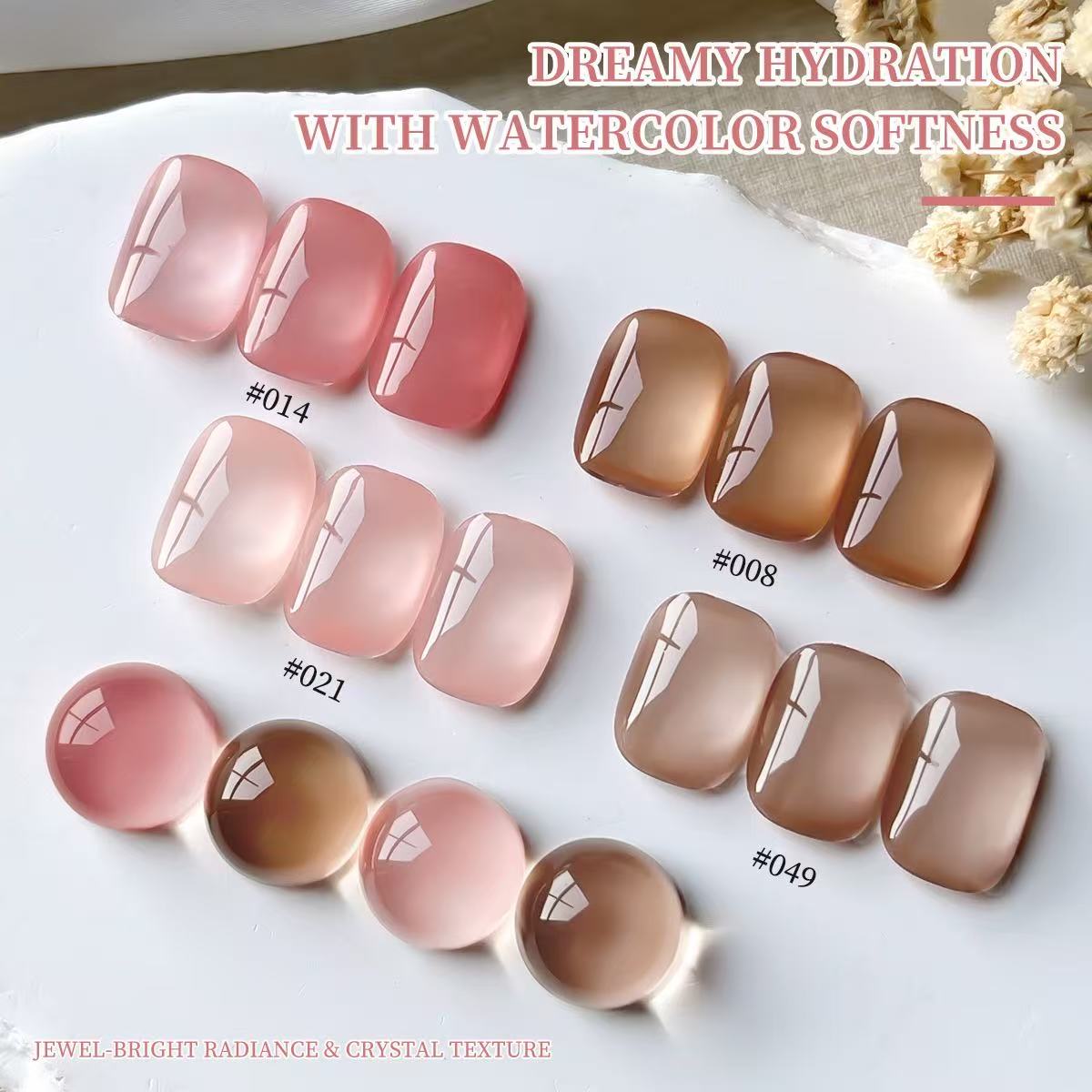 XEIJAYI 4 Colors Jelly Gel Nai - Nail Art Jelly review and price
