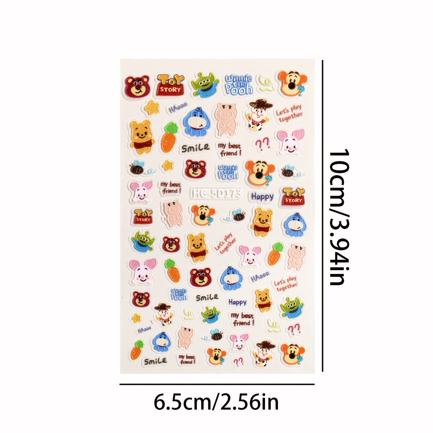 DISNEY Winnie the Pooh & Straw - Nail Art Strawberry review and price