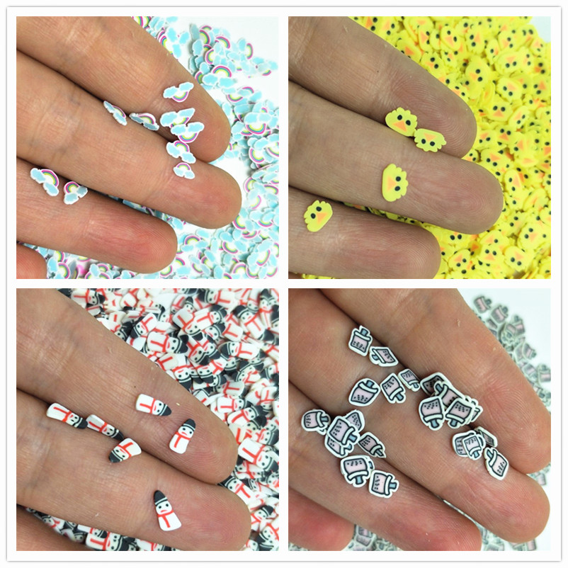 20g Polymer Soft Clay Christma - Nail Art Xmas Design review and price