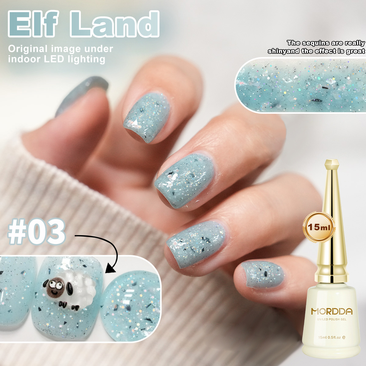 6 Colors 15ml Cat Eye Polish R - Nail Art Rainbow review and price
