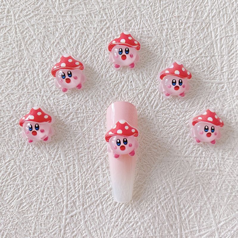 2/10/20pcs Kirby Nail Charms 3 - Nail Art Nail Art review and price