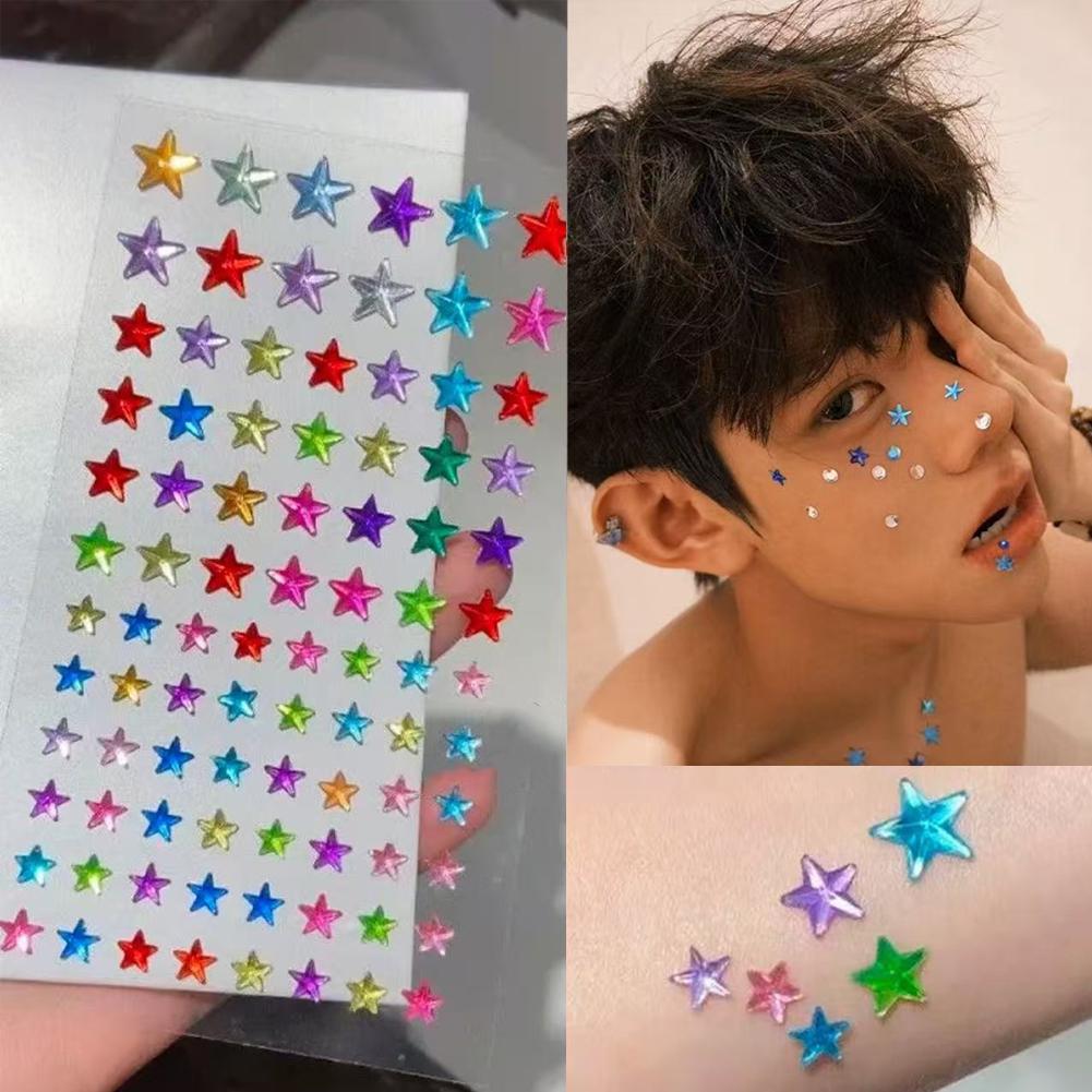 Self-Adhesive Face Rhinestones - Nail Art Nail Art review and price