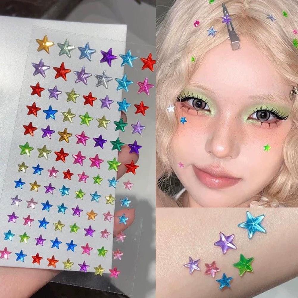 Self-Adhesive Face Rhinestones - Nail Art Nail Art review and price