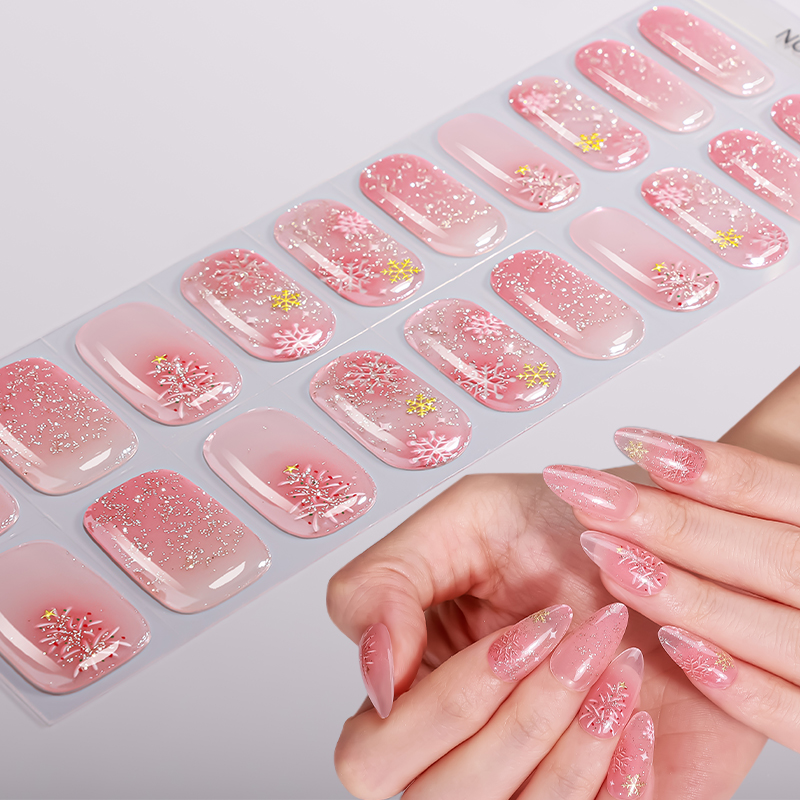 20Tips Christmas Semi-Cured Ge - Nail Art Xmas Design review and price