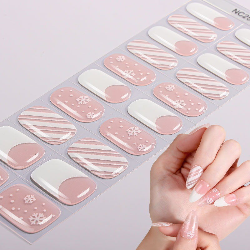 20Tips Christmas Semi-Cured Ge - Nail Art Xmas Design review and price