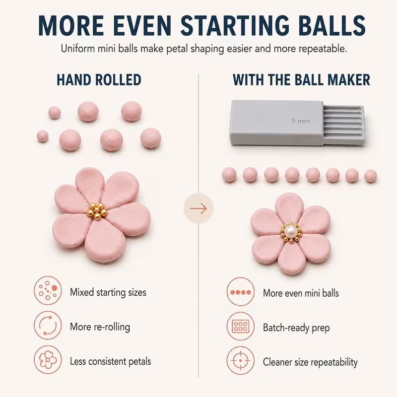 3D Print Clay Gel Ball Maker T - Nail Art Nail Art review and price