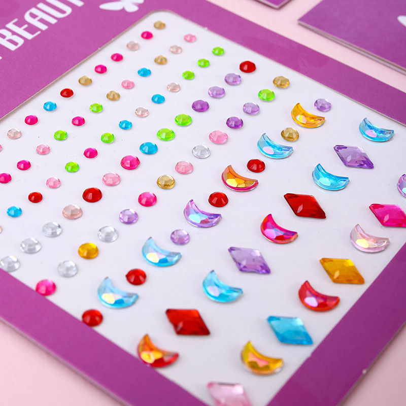 Hot Selling Face Gems Stickers - Nail Art Nail Art review and price