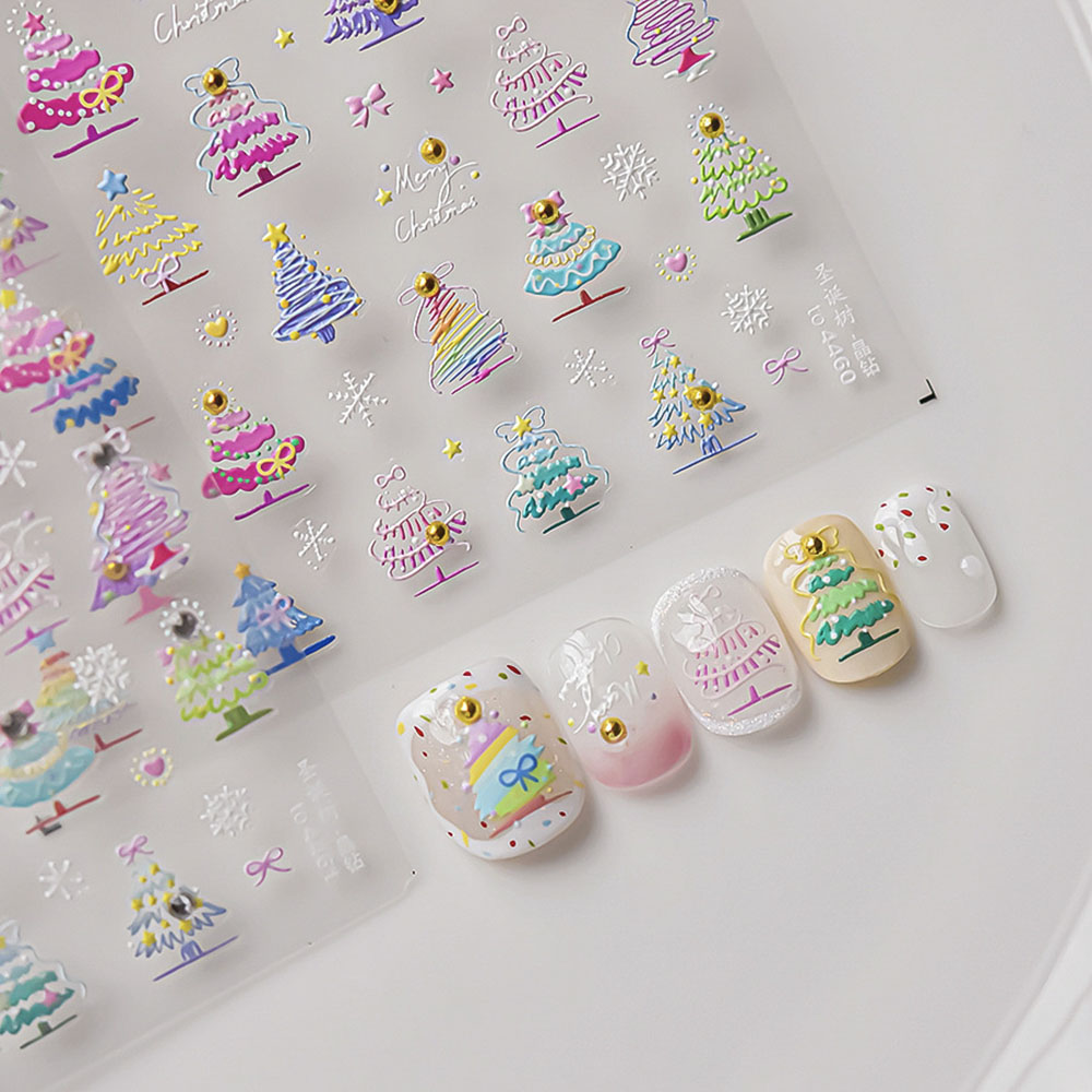 Christmas Nail Art Stickers De - Nail Art Xmas Design review and price