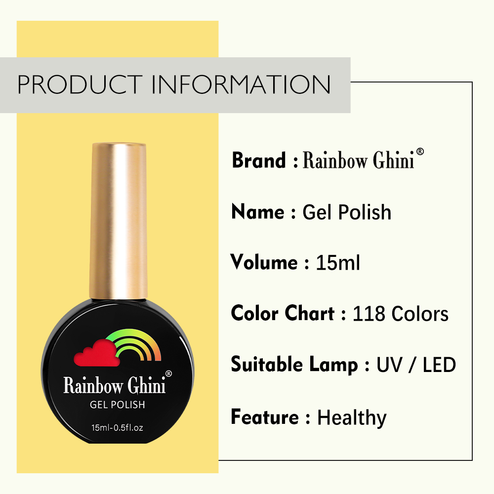RG 15ml HEMA TPO FREE Glitter  - Nail Art Rainbow review and price
