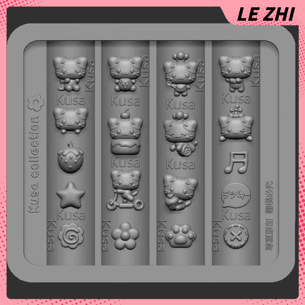 1Pcs Cartoon Kawai Cat Handmad - Nail Art Strawberry review and price
