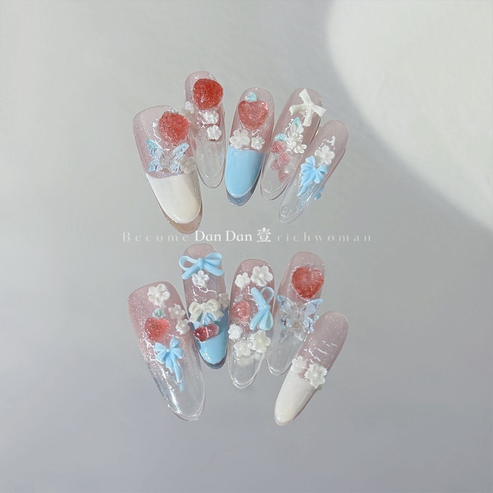 Sweet Princess French Shining  - Nail Art Strawberry review and price