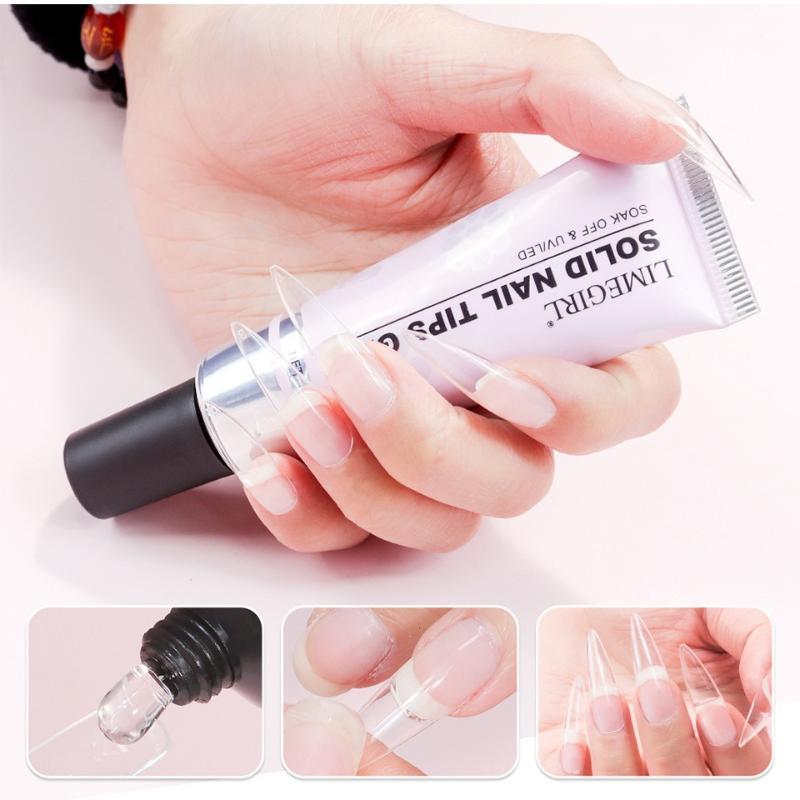 30g Soft Transparent Nail Tips - Nail Art Ombre review and price