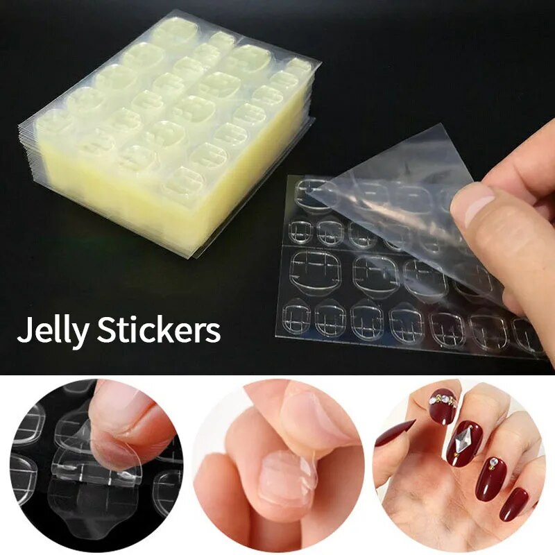 Double Sided Nail Glue Sticker - Nail Art Jelly review and price